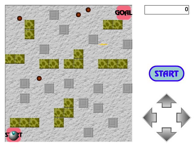 迷路移動ゲーム